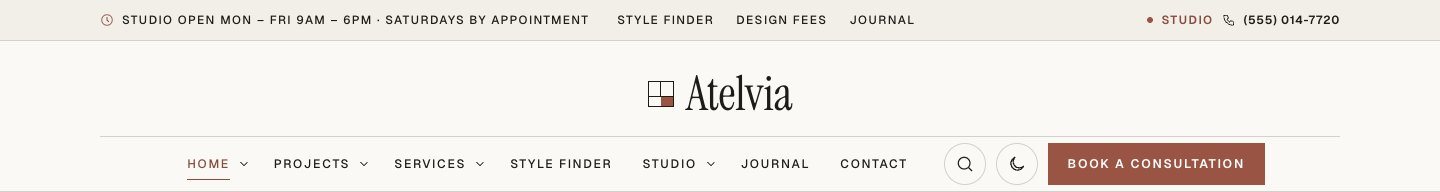 Styling & home staging header