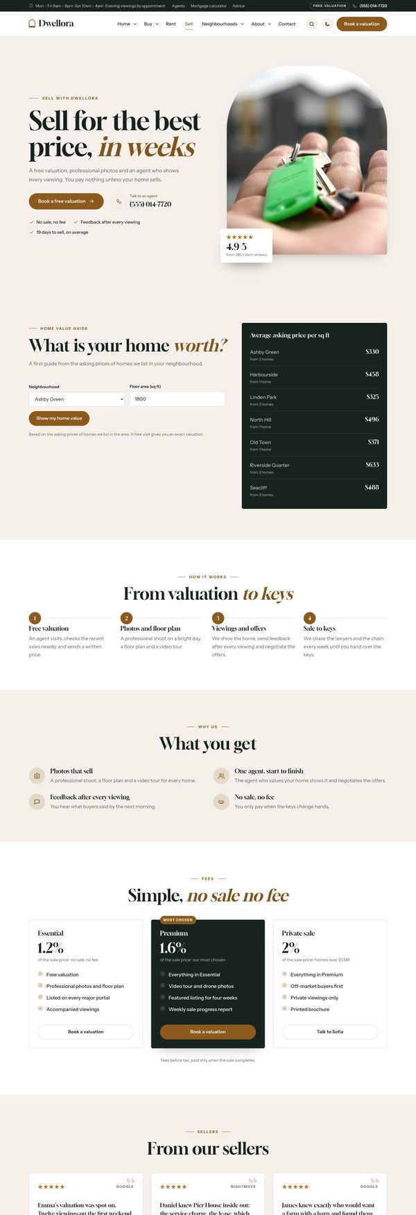 Sell with us page