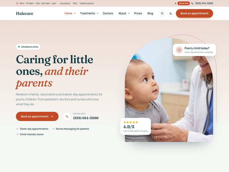 Children's clinic demo