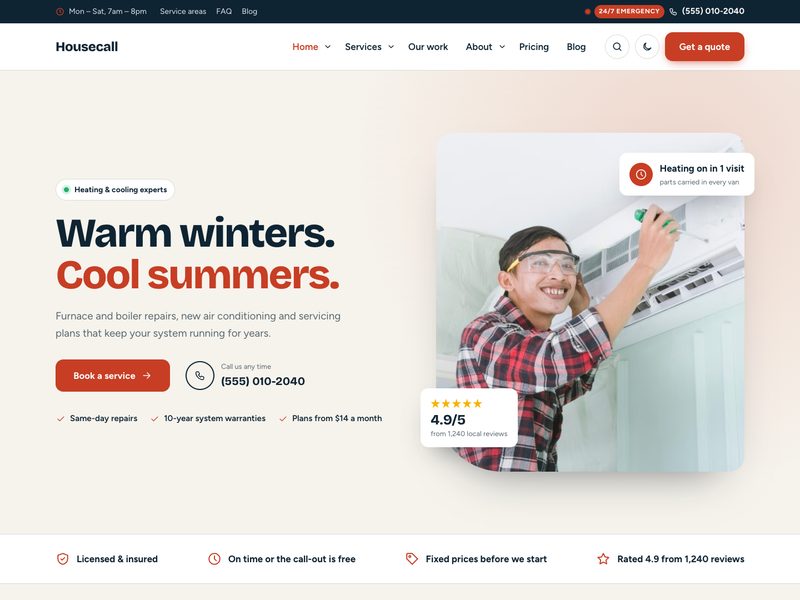 Heating & Cooling demo