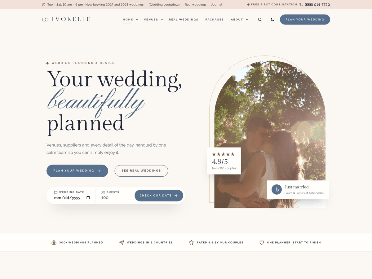 Ivorelle home page