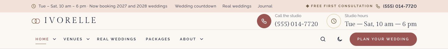 Elopements header
