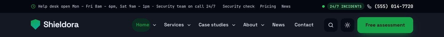 Cybersecurity firm header